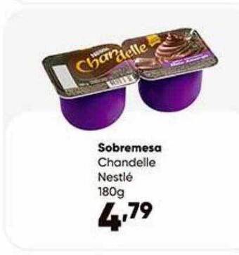 Zaffari Sobremesa chandelle nestlé oferta