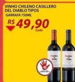 Assaí Atacadista Vinho chileno casillero del diablo tipos oferta