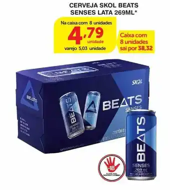 Roldão Cerveja skol beats senses lata oferta