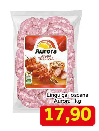 Shibata Supermercados Linguiça toscana aurora oferta