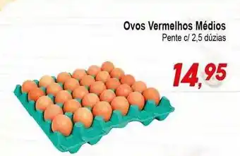 Villefort Atacadista Ovos vermelhos médios oferta