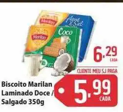 Sj Supermercados Biscoito marilan laminado doce salgado oferta