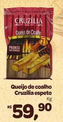 Supermercado Lavapés Queijo de coalho cruzília espeto oferta