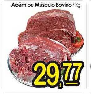 Acém ou músculo bovino