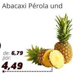 Supermercados Santa Helena Abacaxi pérola und oferta
