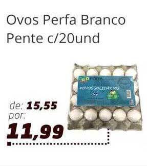 Supermercados Santa Helena Ovos perfa branco pente c 20und oferta