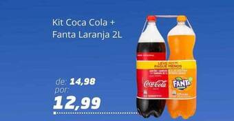 Supermercados Santa Helena Kit coca cola + fanta laranja oferta