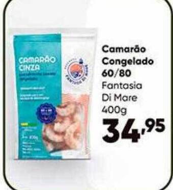 Camarão congelado 60-80 fantasia di mare