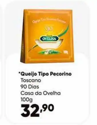 Queijo tipo pecorino toscano 90 dias casa da avelha