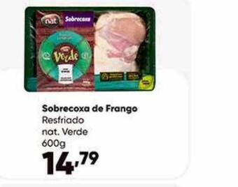 Zaffari Sobrecoxa de frango resfriado nat. verde oferta