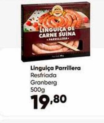 Zaffari Linguiça parrillera resfriada granberg oferta