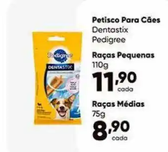 Zaffari Petisco para cães dentastix pedigree oferta
