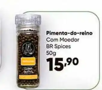 Pimenta-do-reino com moedor br spices