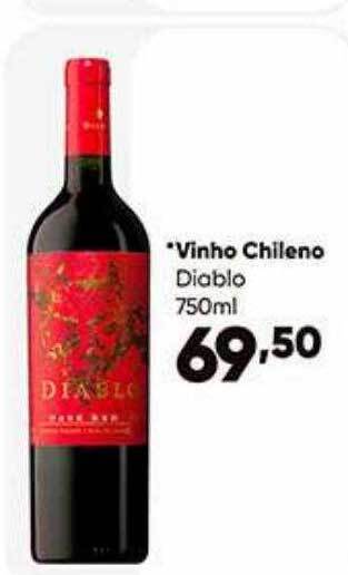 Zaffari Vinho chileno diablo oferta