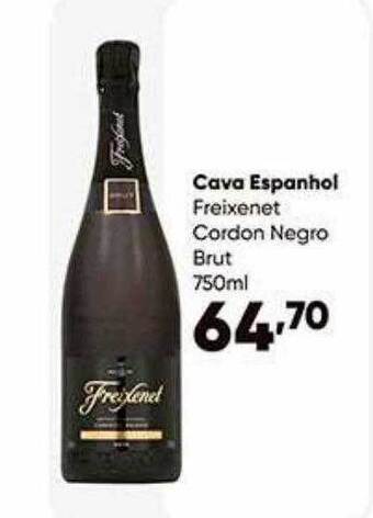 Zaffari Cava espanhol freixenet cordon negro brut oferta