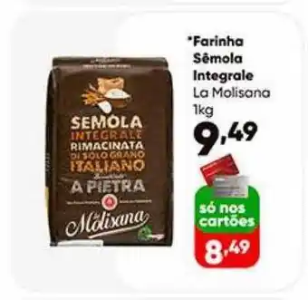 Farinha sêmola integrale la molisana