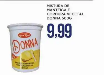 Mistura e manteiga e gordura vegetal donna