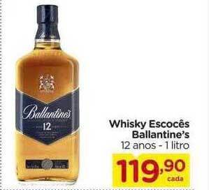Carrefour Whisky escocês ballantine's oferta