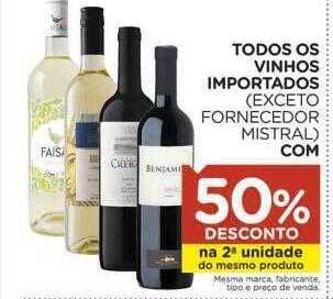 Carrefour Todos os vinhos importados oferta