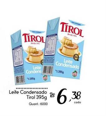Giassi Supermercados Leite condensado tirol oferta