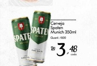 Cerveja spaten munich