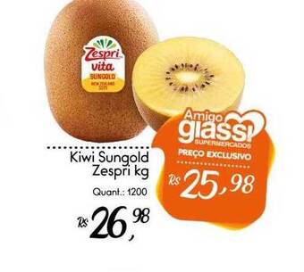 Kiwi sungold zespri
