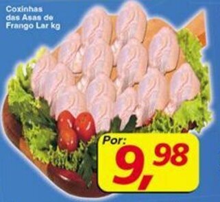 Supermercados Guanabara Coxinhas das Asas de Frango Lar 1kg oferta