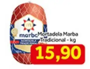 Shibata Supermercados Mortadela Marba Trad. 1kg oferta