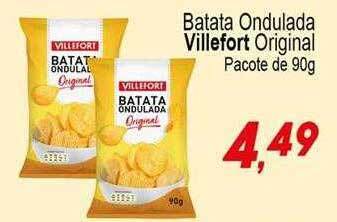 Villefort Atacadista Batata ondulada villefort original oferta