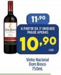 Vinho Nacional Dom Bosco 750ml