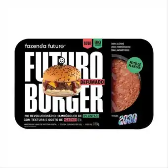 Futuro burger defumado fazenda futuro 230g