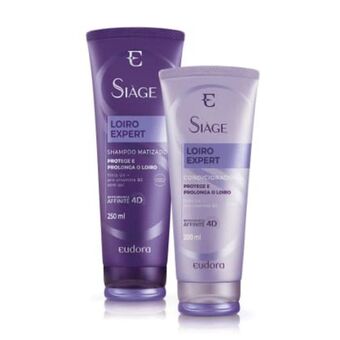 Eudora Kit loiro expert shampoo + condicionador oferta