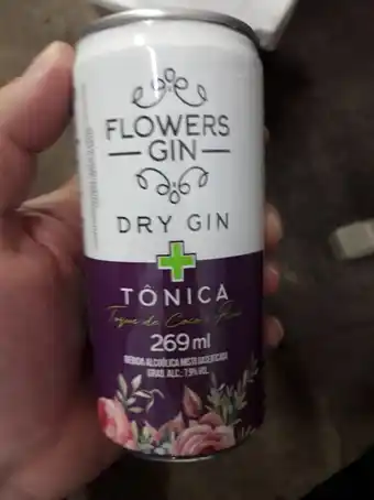 Gin tonica flowers 269ml - coco e acai