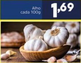 Arena Atacado Alho cada 100g oferta