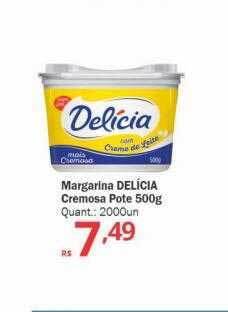 Althoff Supermercados Margarina delícia cremosa pote oferta