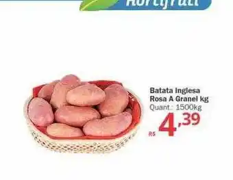 Althoff Supermercados Batata inglesa rosa a granel kg oferta