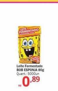Althoff Supermercados Leite fermentado bob esponja oferta