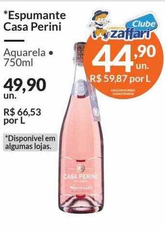 Zaffari Espumante casa perini oferta