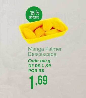 Oba Hortifruti Manga palmer descascada 15% desconto oferta