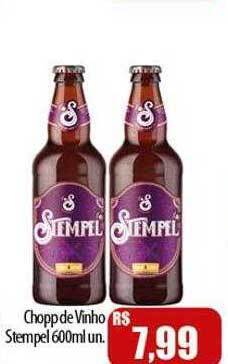 Proença Supermercados Chopp de vinho stempel oferta
