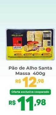 Coocerqui Pão de alho santa massa oferta