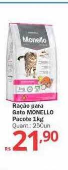 Ração para gato monello pacote