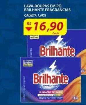 Assaí Atacadista Lava-roupas em pó brilhante fragrâncias oferta