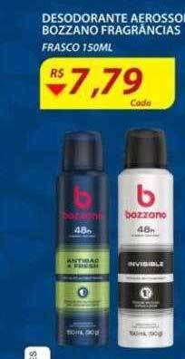 Assaí Atacadista Desodorante aerossol bozzano fragrâncias oferta