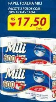Assaí Atacadista Papel toalha mili oferta