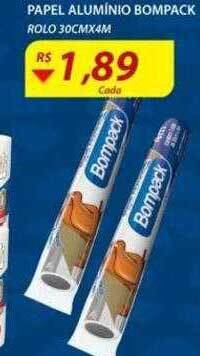 Assaí Atacadista Papel aluminio bompack rolo 30cmx4m oferta
