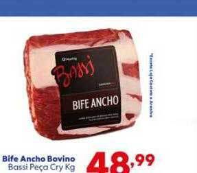 Bife ancho bovino bassi peça cry kg