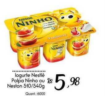 Giassi Supermercados Iogurte nestlé polpa ninho ou neston oferta