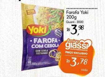 Giassi Supermercados Farofa yoki oferta