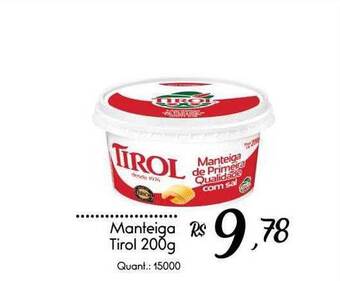 Giassi Supermercados Manteiga tirol oferta